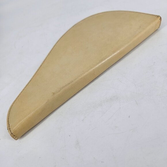 Vintage Manicure Tool Set Stainless Steel 10 pc Beige Leather Case West Germany - Picture 9 of 14